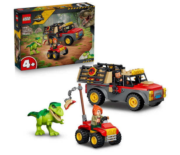 LEGO JURASSIC WORLD 77978 Ciężarówka do transportu młodego tyrano - 1547437 - zdjęcie 2